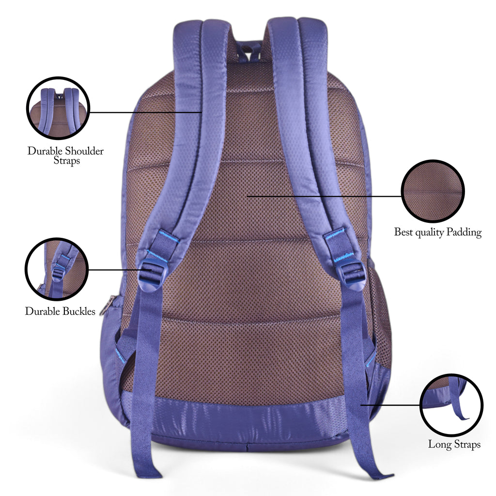 REGULAR BACK PACK MAGIC-19"(34 LTR) NAVY BLUE