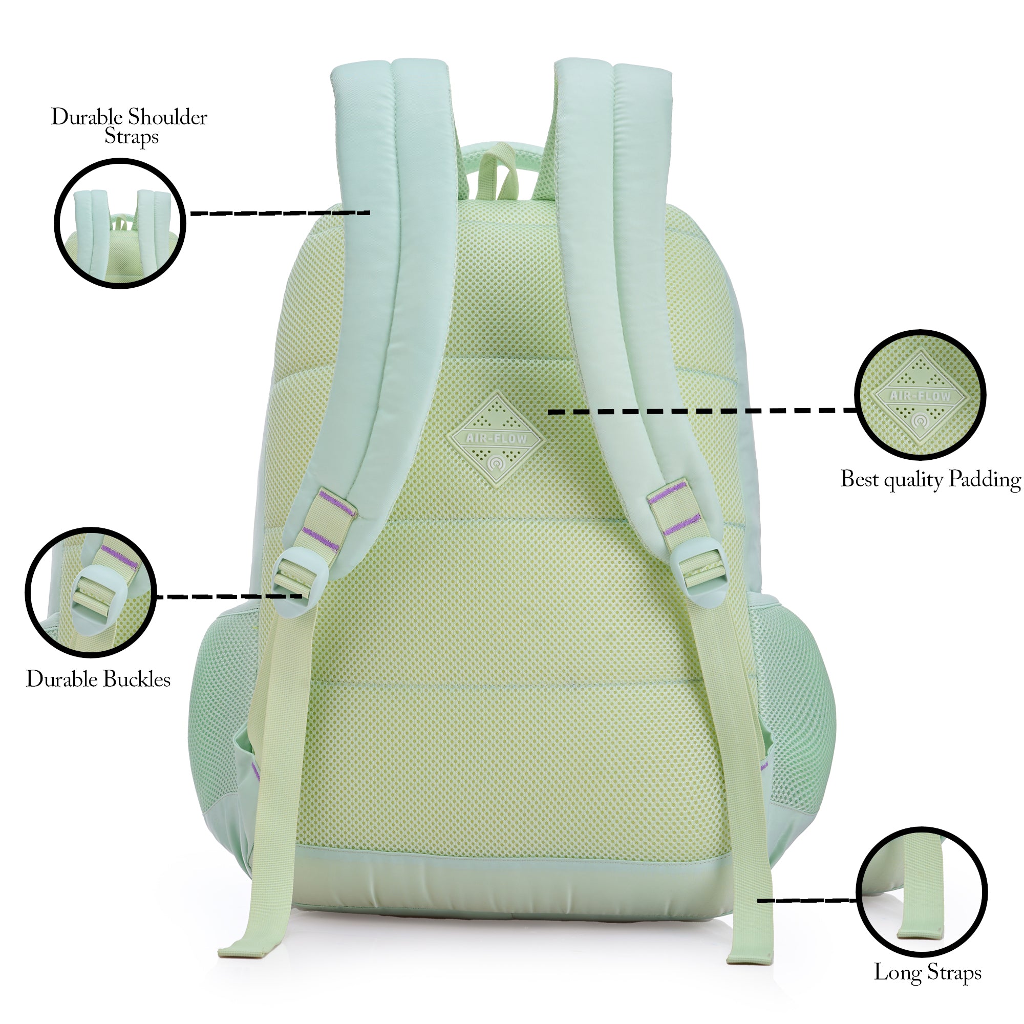 REGULAR BACK PACK LINDA-19"(32 LTR) PESTA