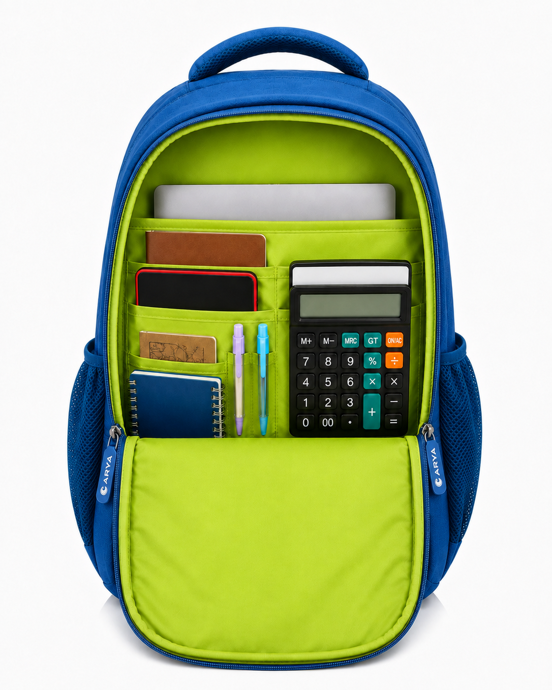 Next Step Backpack Royal Blue - interior organiser