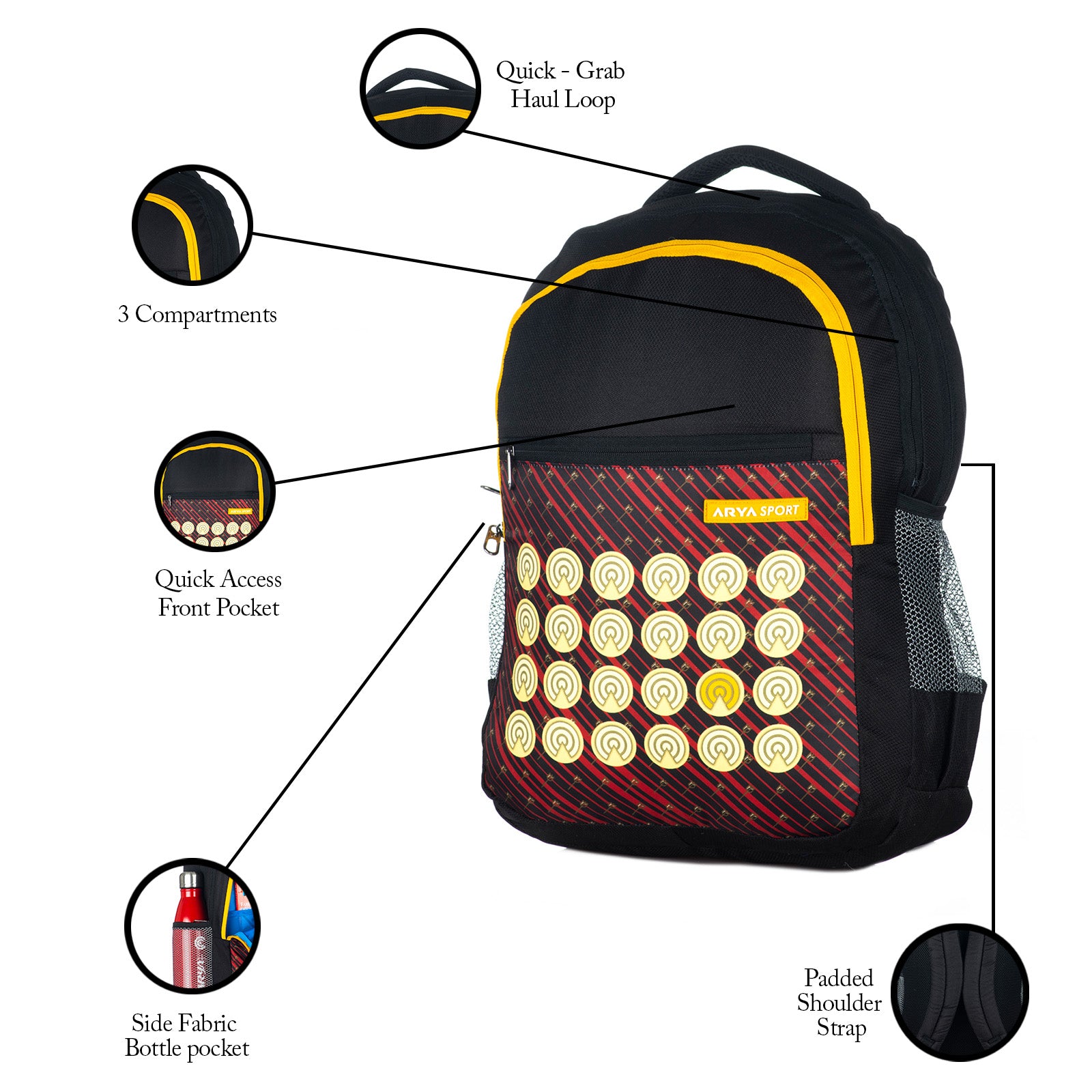 SB Target Backpack black