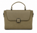 Oishi Olive Green ladies handbag - front view