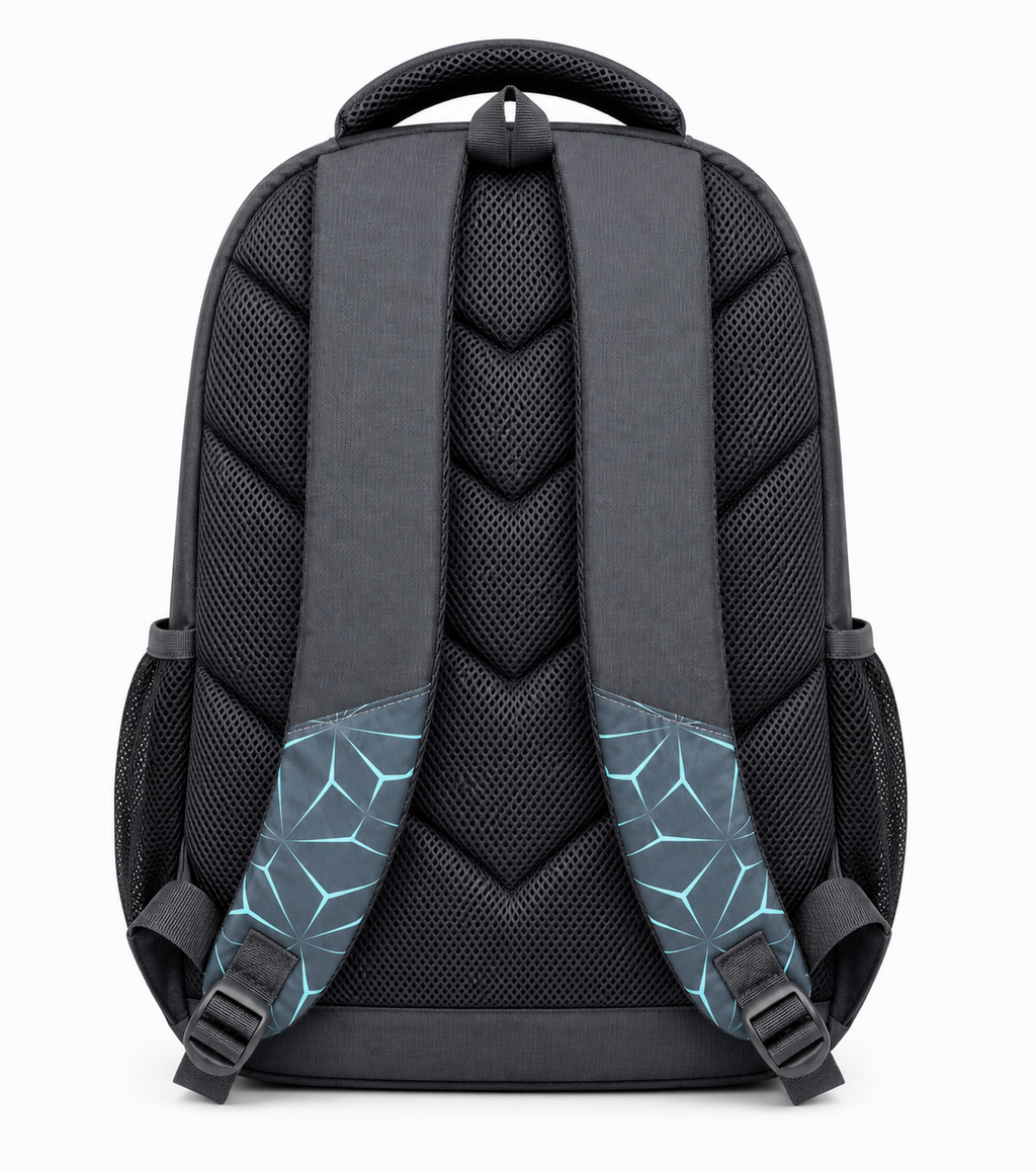 Spark Backpack Grey/Blue - back