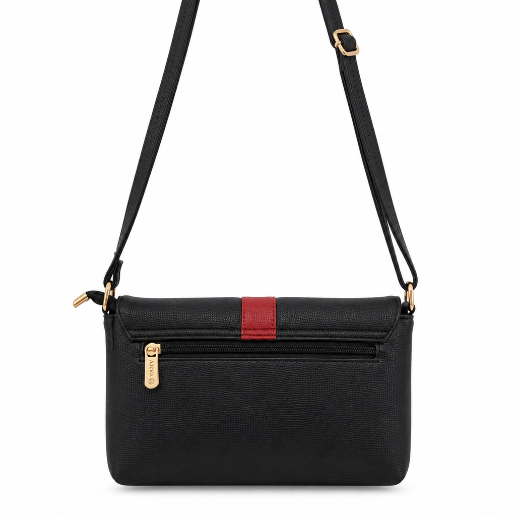 Villa Sling Handbag in black