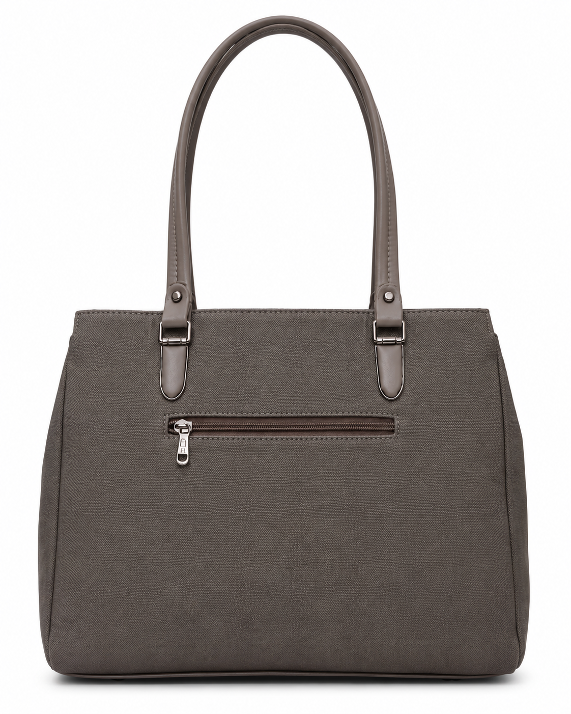 Mahira Grey ladies handbag - back view