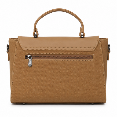 Oishi Khaki ladies handbag - angle view