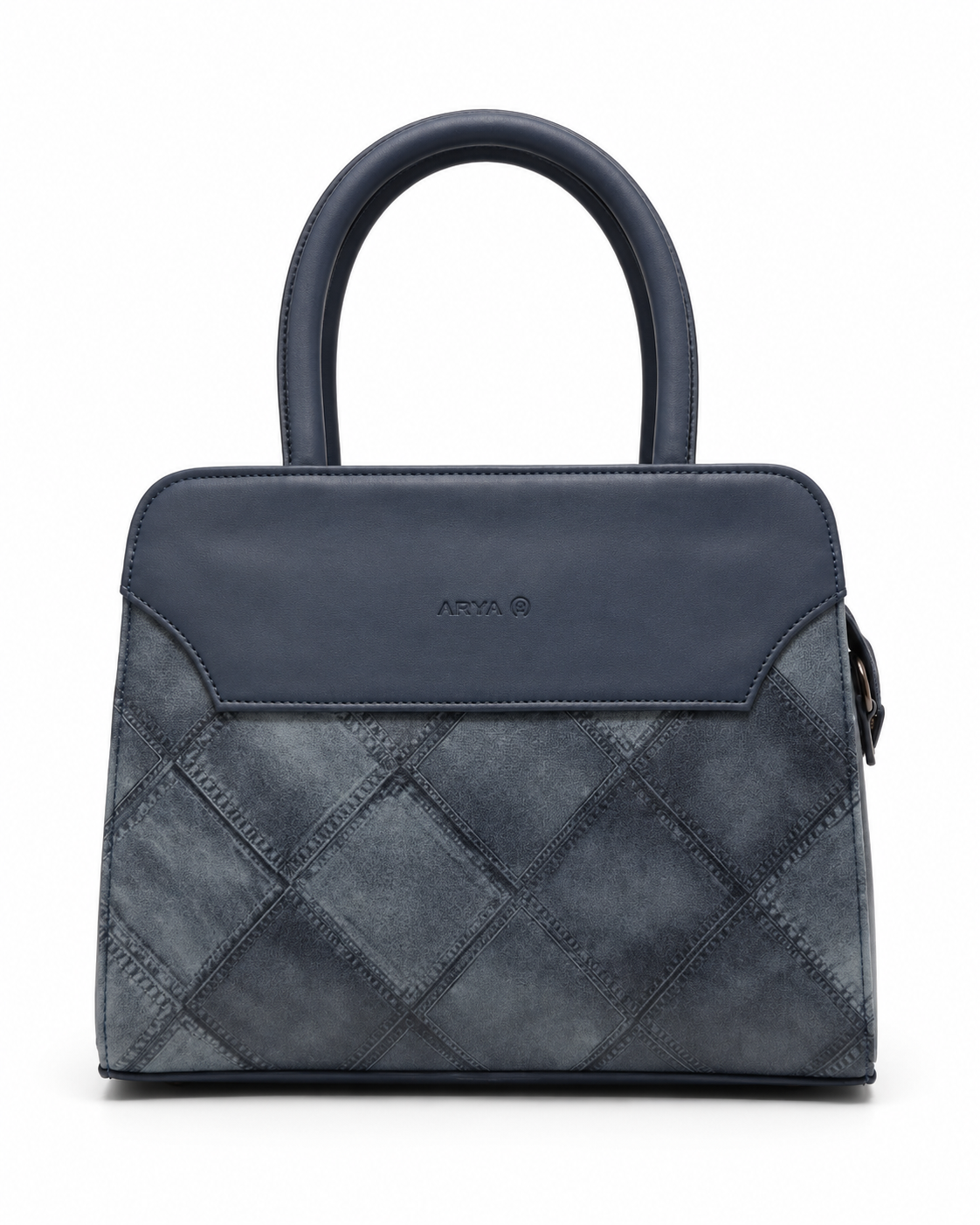 FLBM 181 Blue ladies handbag - front view