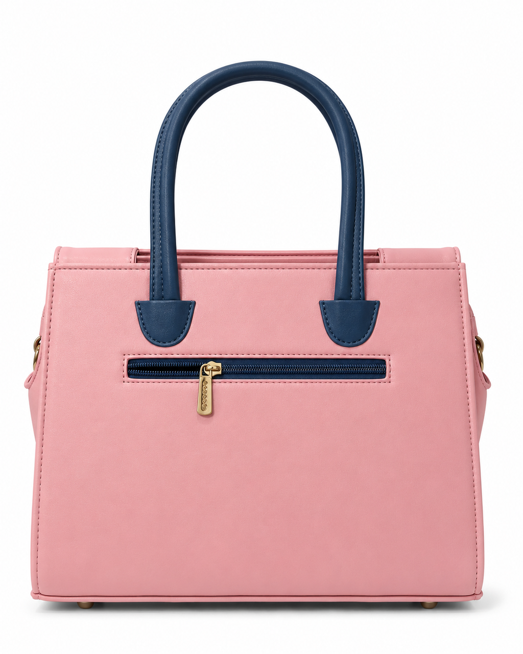Rashmi Pink/Blue ladies handbag - angle view