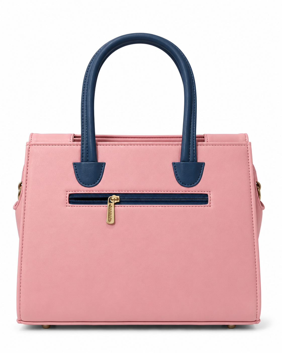 Rashmi Pink/Blue ladies handbag - angle view