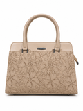 Saanvi Beige ladies handbag - front view