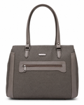 Mahira Grey ladies handbag - front view