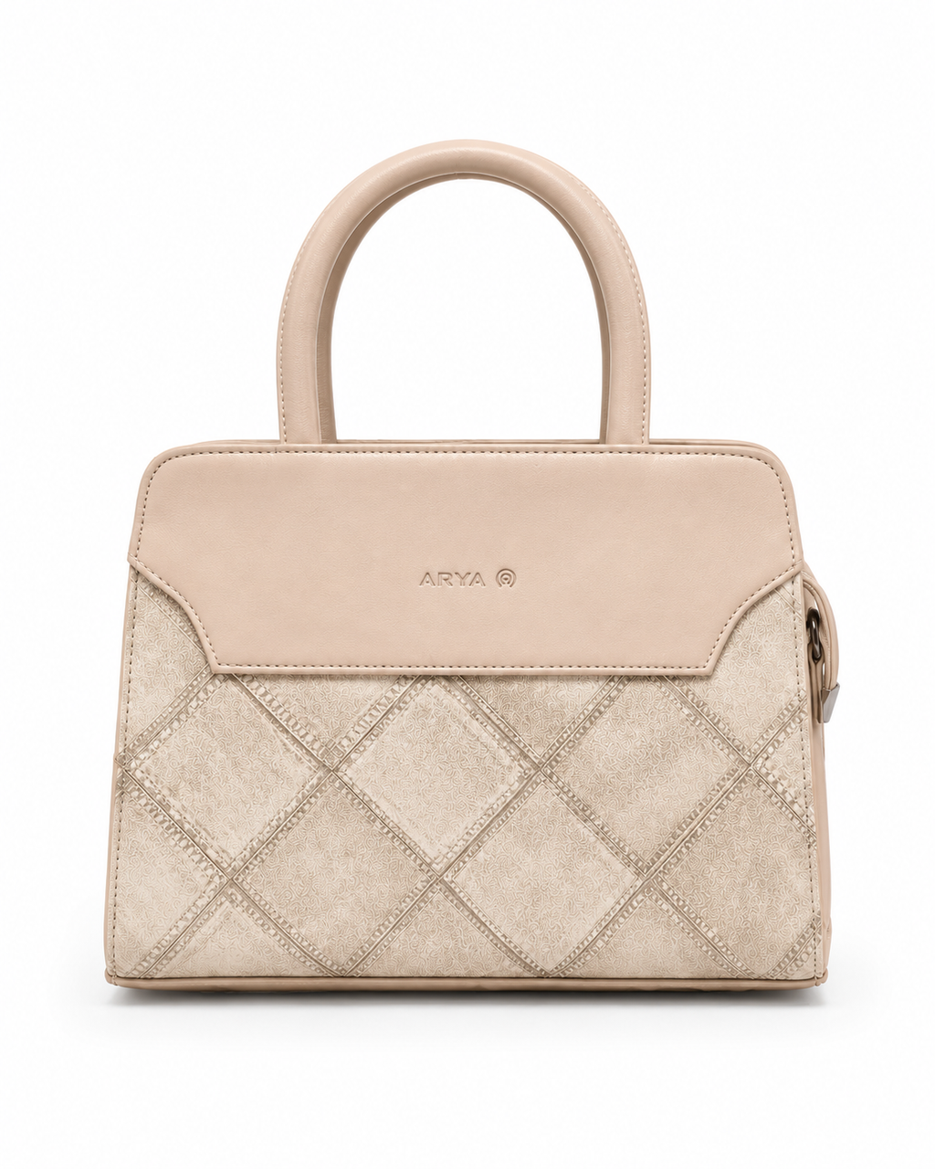 FLBM 181 Cream ladies handbag - front view
