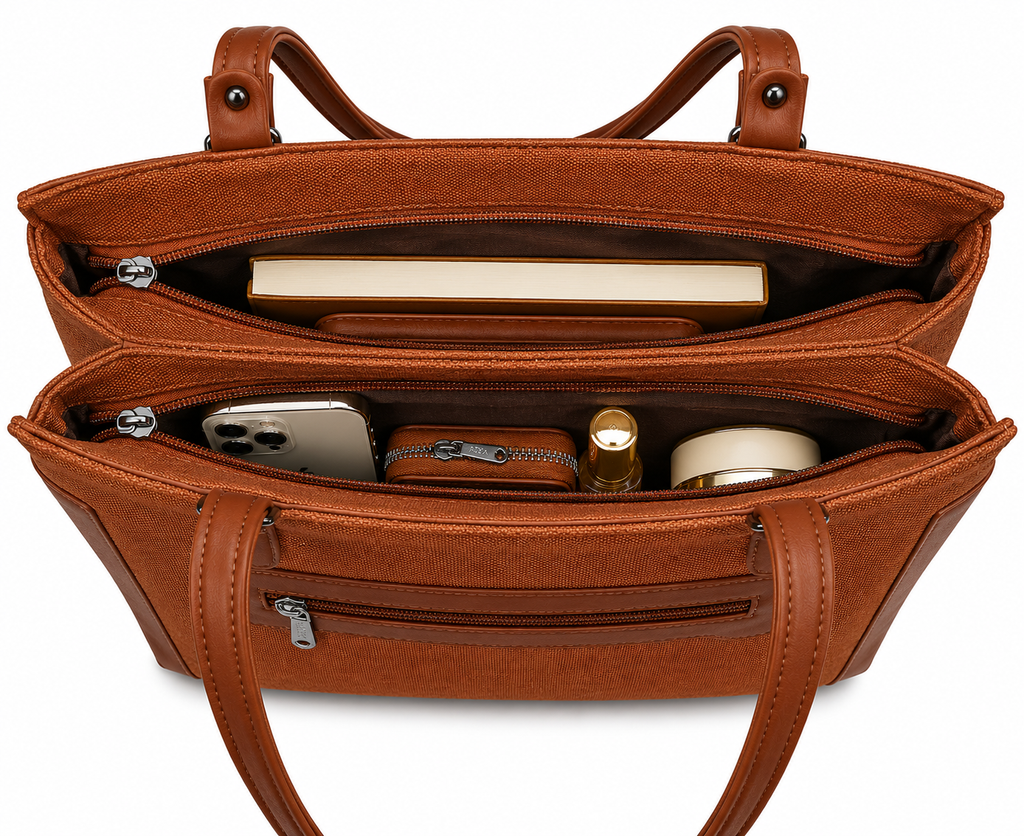 Mahira Tan ladies handbag - detail view