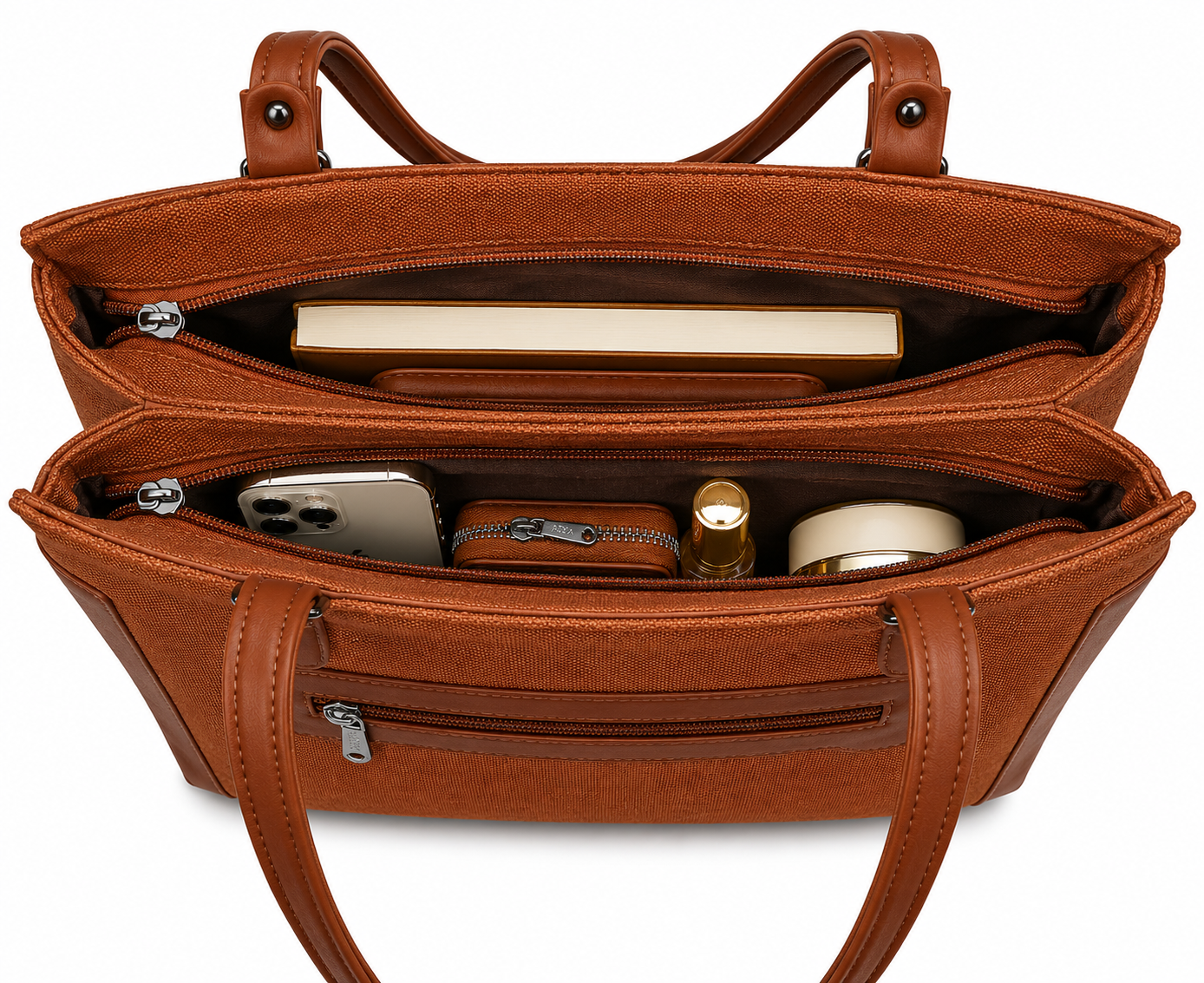 Mahira Tan ladies handbag - detail view