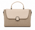 Oishi Cream ladies handbag - front view