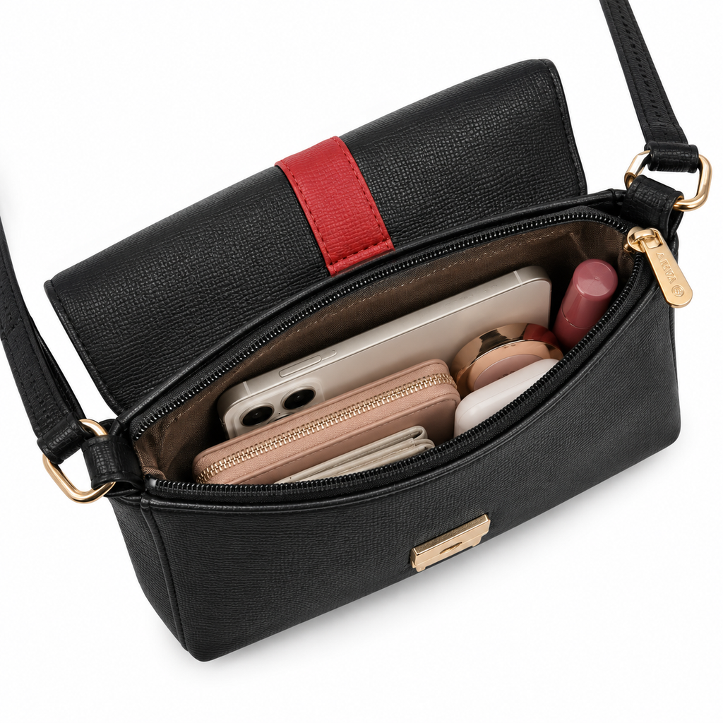 Villa Sling Handbag in black, alternate view