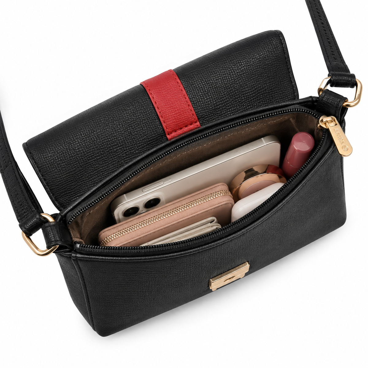 Villa Sling Handbag in black, alternate view