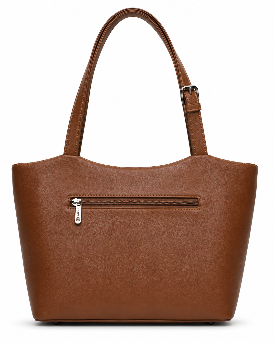Juhi Brown/Blue ladies handbag - angle view