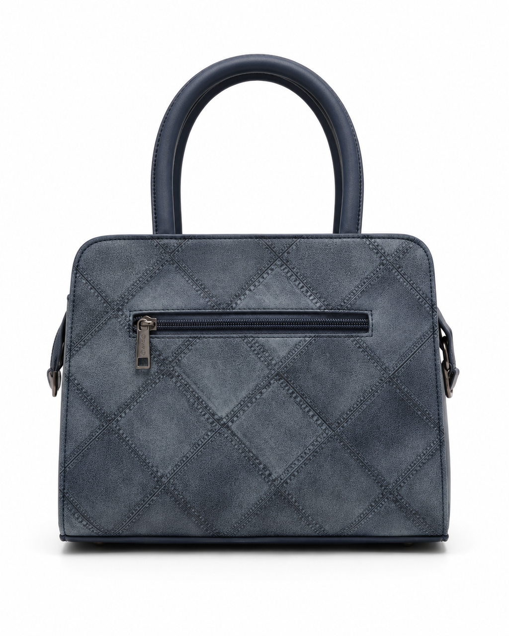 FLBM 181 Blue ladies handbag - angle view