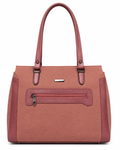 Mahira Pink ladies handbag - front view