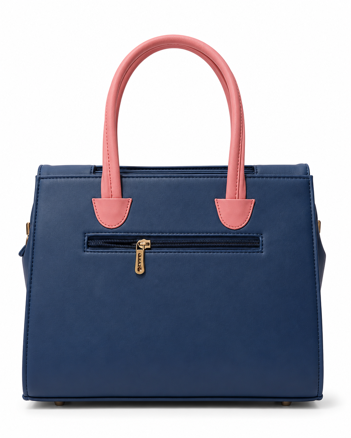 Rashmi Blue/Pink ladies handbag - angle view
