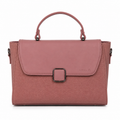 Oishi Dusky Pink ladies handbag - angle view