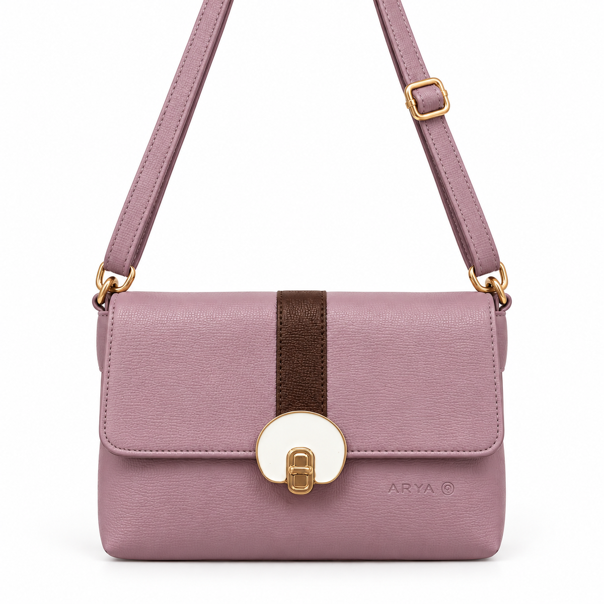 Villa Sling Handbag in lavender, alternate view