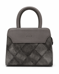 FLBM 181 Grey ladies handbag - front view