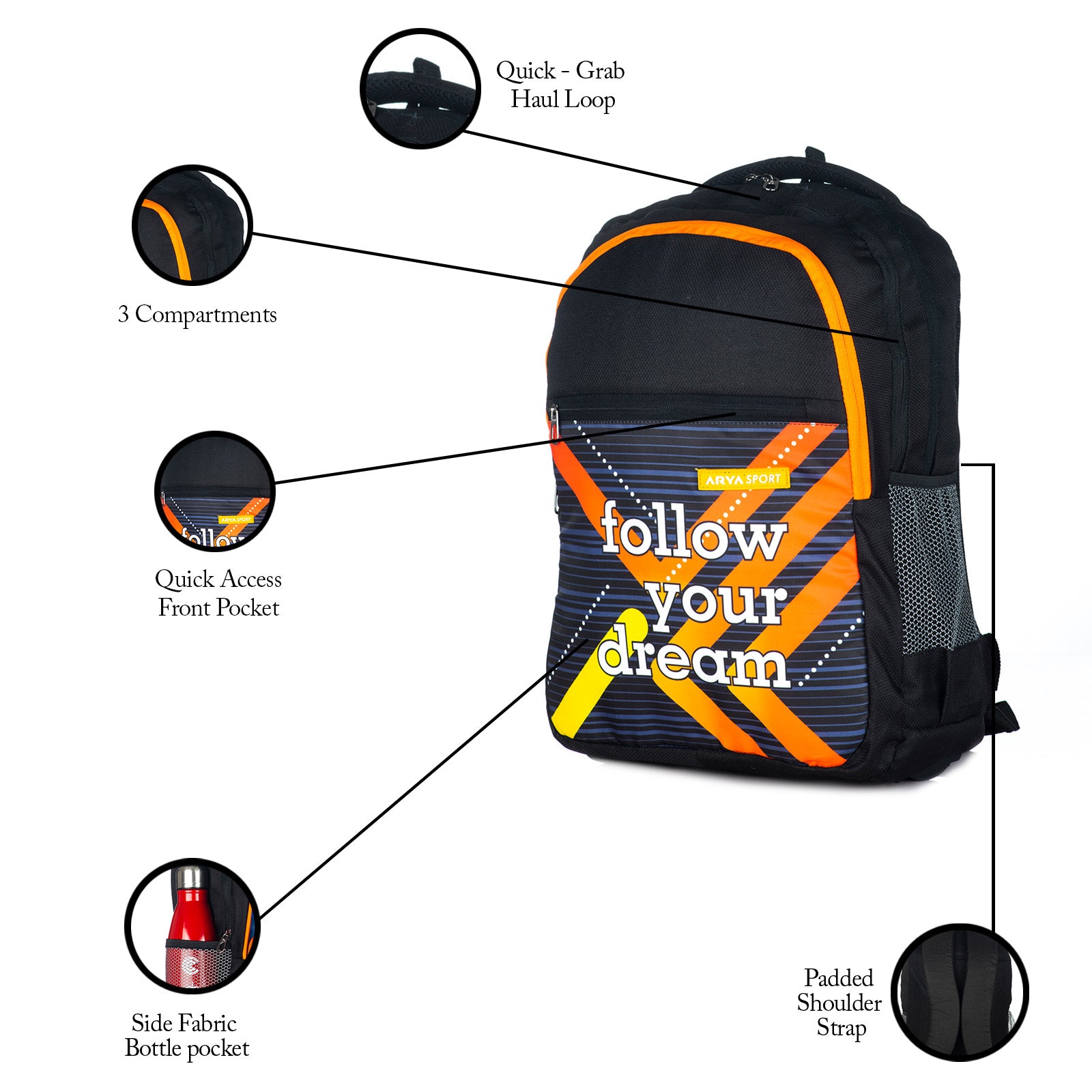 SB Dream Backpack black