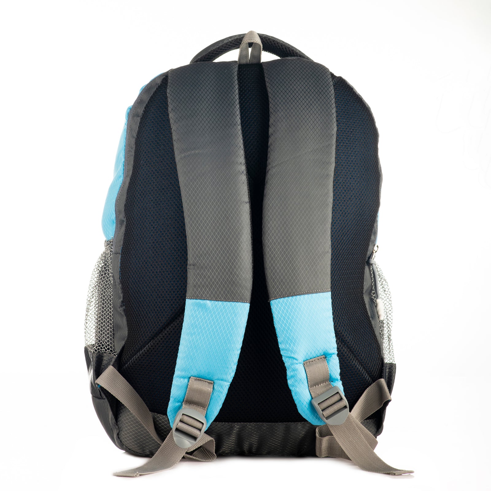 REGULAR BACK PACK DUO-19"(32 LTR) GREY & SKY BLUE