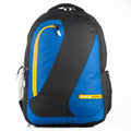 REGULAR BACK PACK COLOMBUS-19"(32 LTR) BLACK & ROYAL BLUE