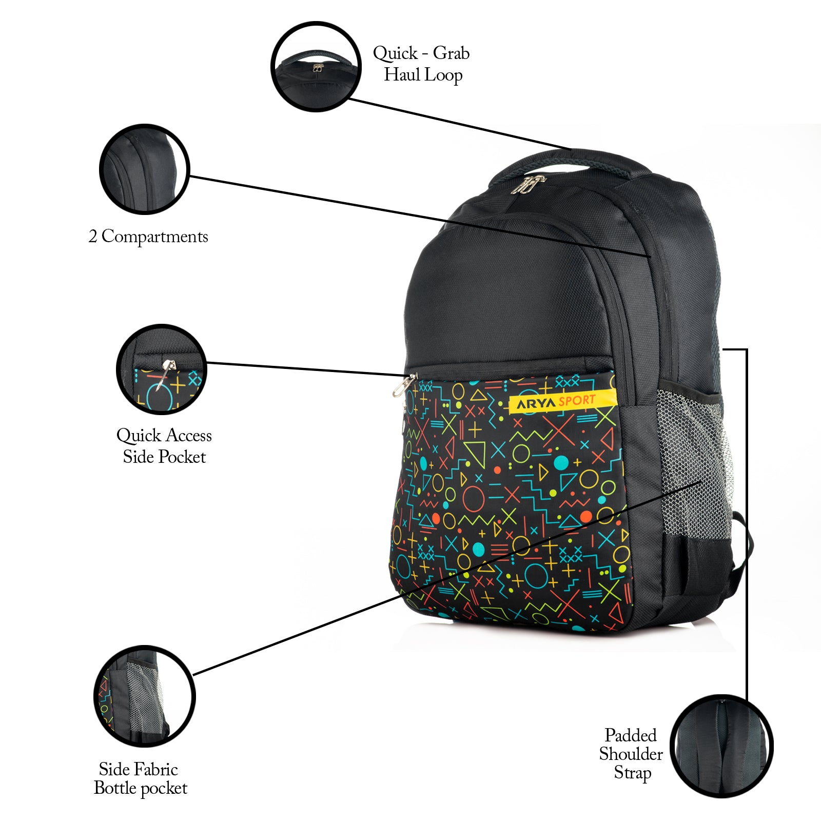SB Geometry - Black - 24 LTR