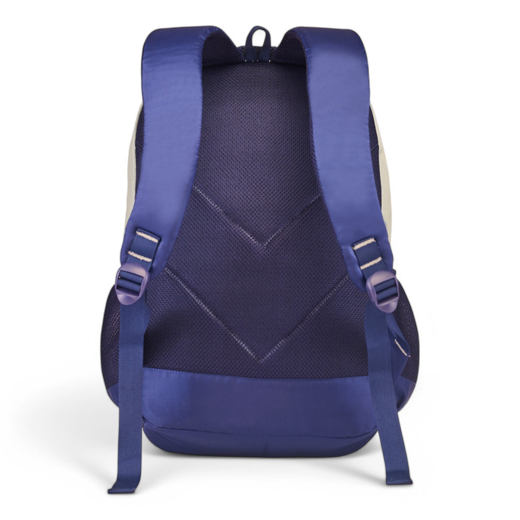 SCHOOL BAG PRINCE-17" (22 LTR) NAVY BLUE & PESTA