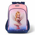 SCHOOL BAG ANGELINA 16" (21 LTR) NAVY BLUE & PINK