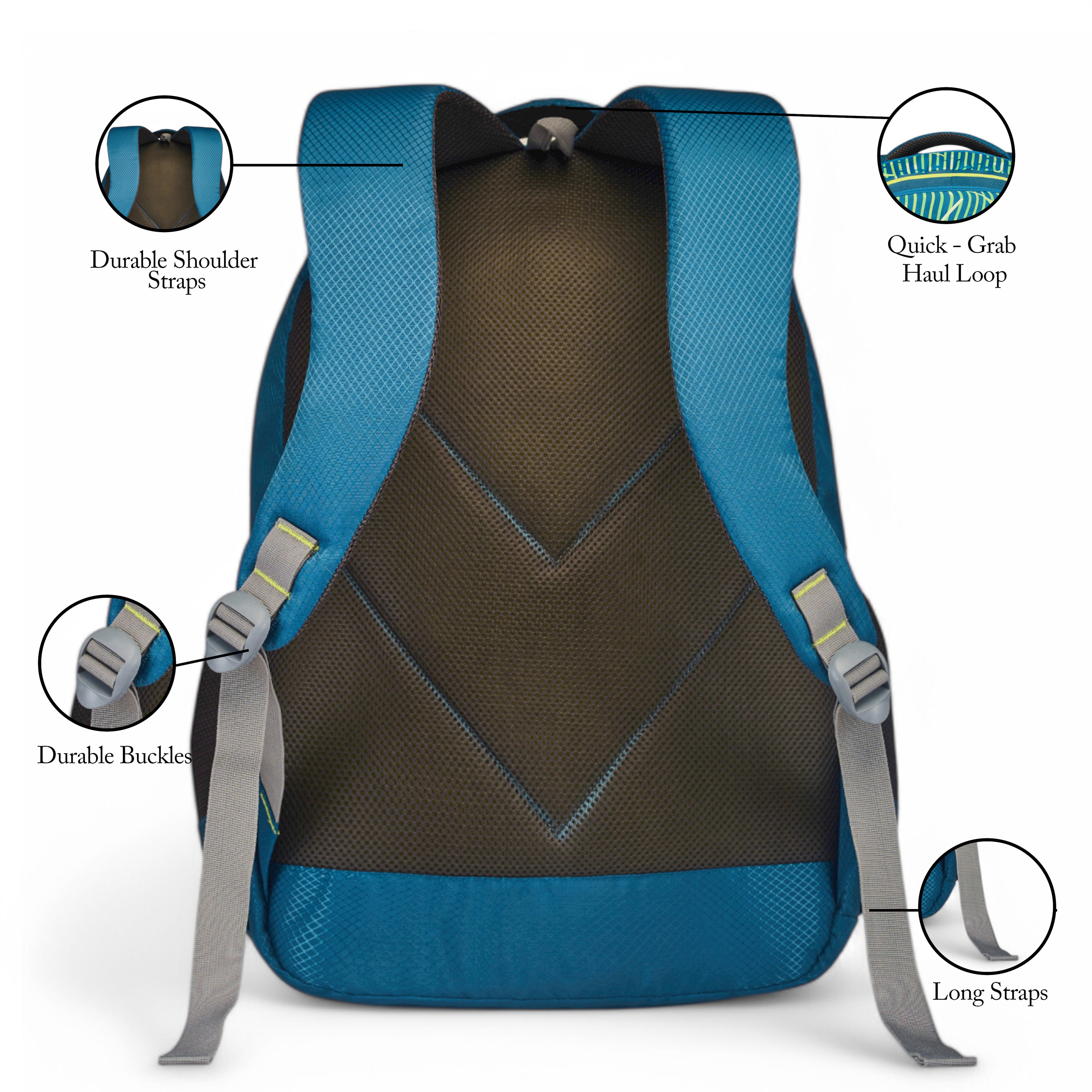 REGULAR BACK PACK LINER-19"(32 LTR) AQUA BLUE