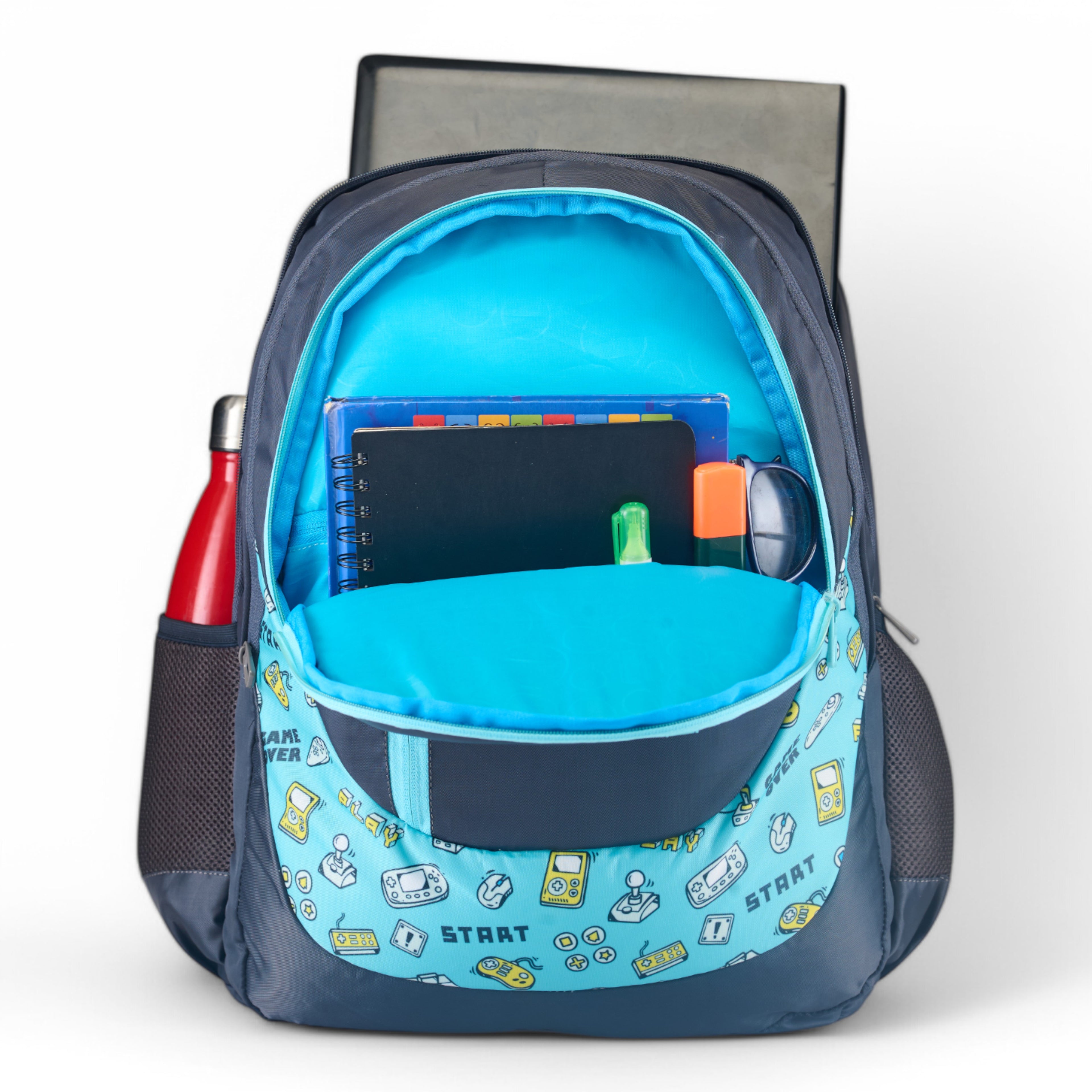 REGULAR BACK PACK FLOW-19"(35 LTR) BLACK