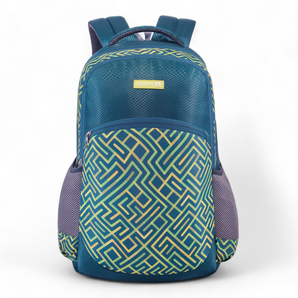 REGULAR BACK PACK SQUARE-19"(23 LTR) PANTONE GREEN