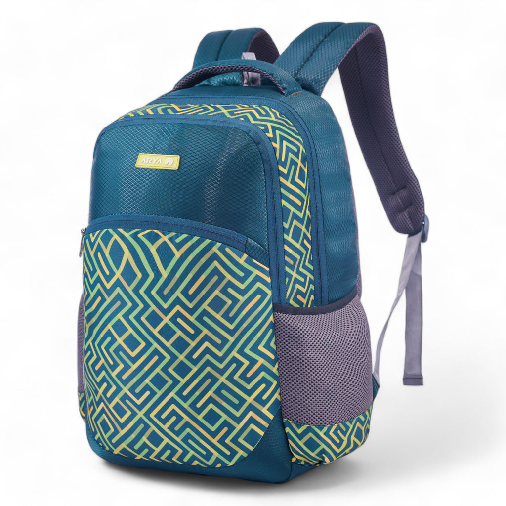 REGULAR BACK PACK SQUARE-19"(23 LTR) PANTONE GREEN