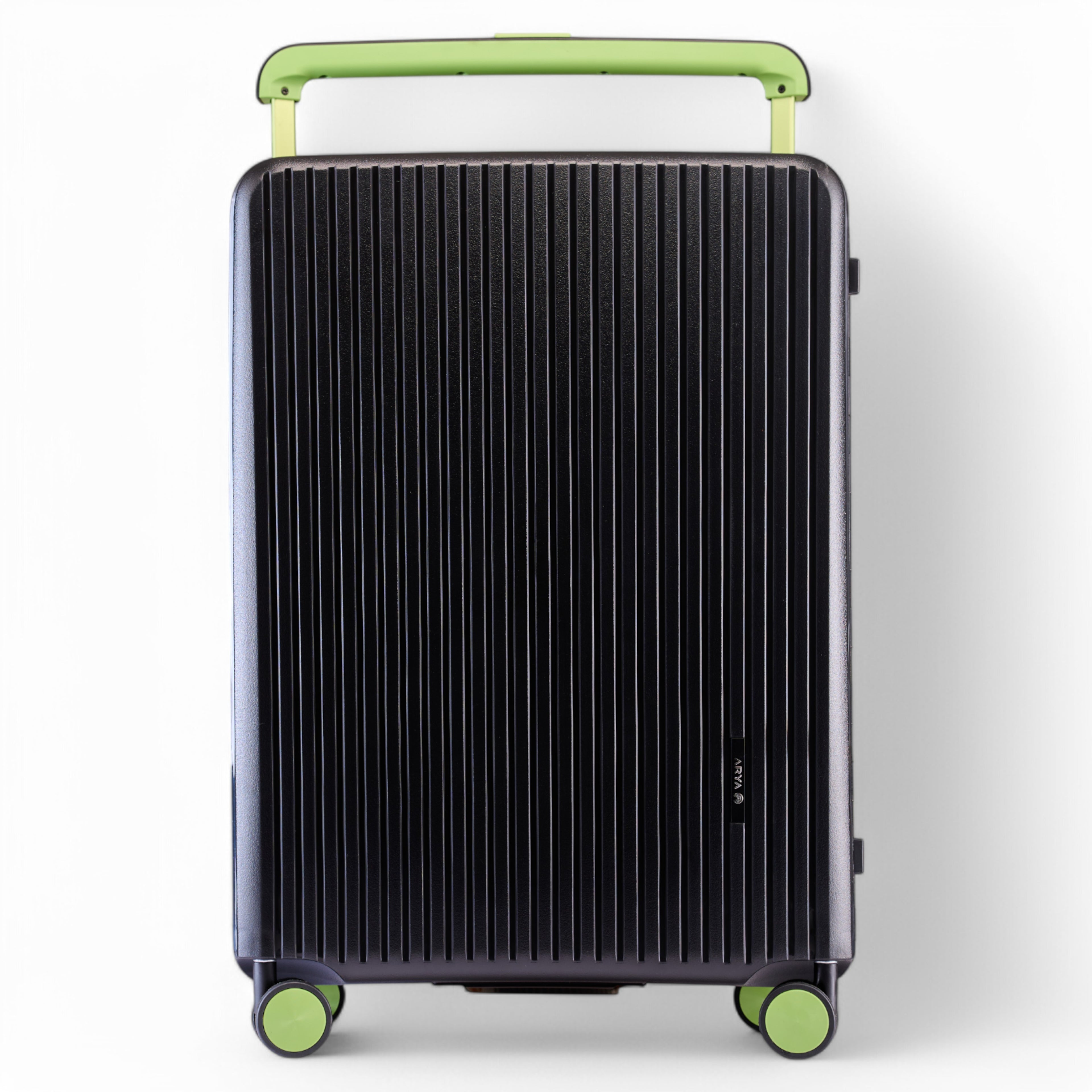 HARD LUGGGAGE STELLA-28"-BLACK & LIMEGREEN