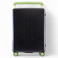 HARD LUGGGAGE STELLA-20"-BLACK & LIMEGREEN