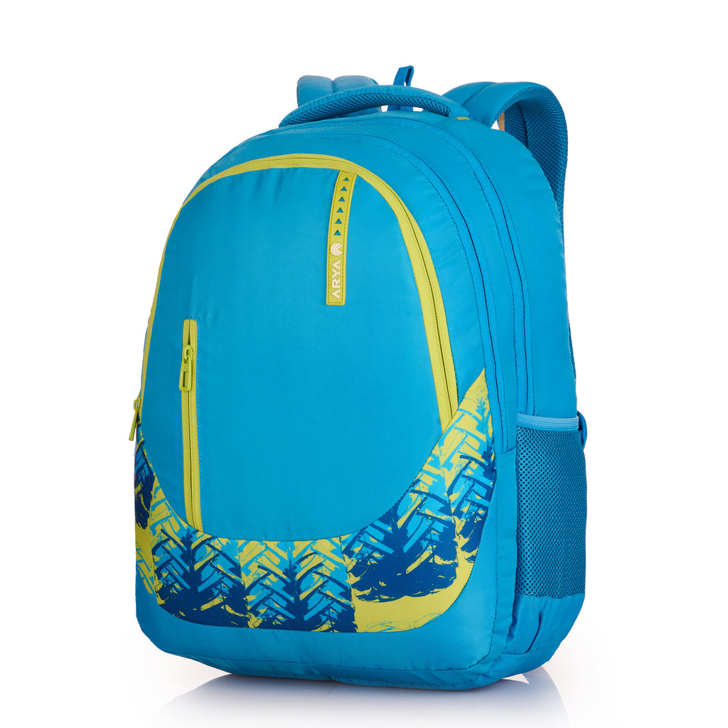 REGULAR BACK PACK HENRI-19"(32 LTR) TURQUOISE BLUE