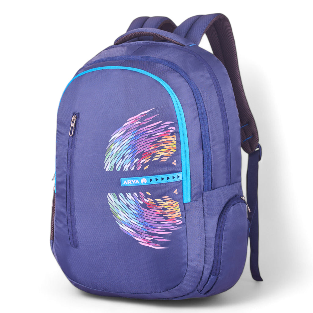 REGULAR BACK PACK MAGIC-19"(34 LTR) NAVY BLUE