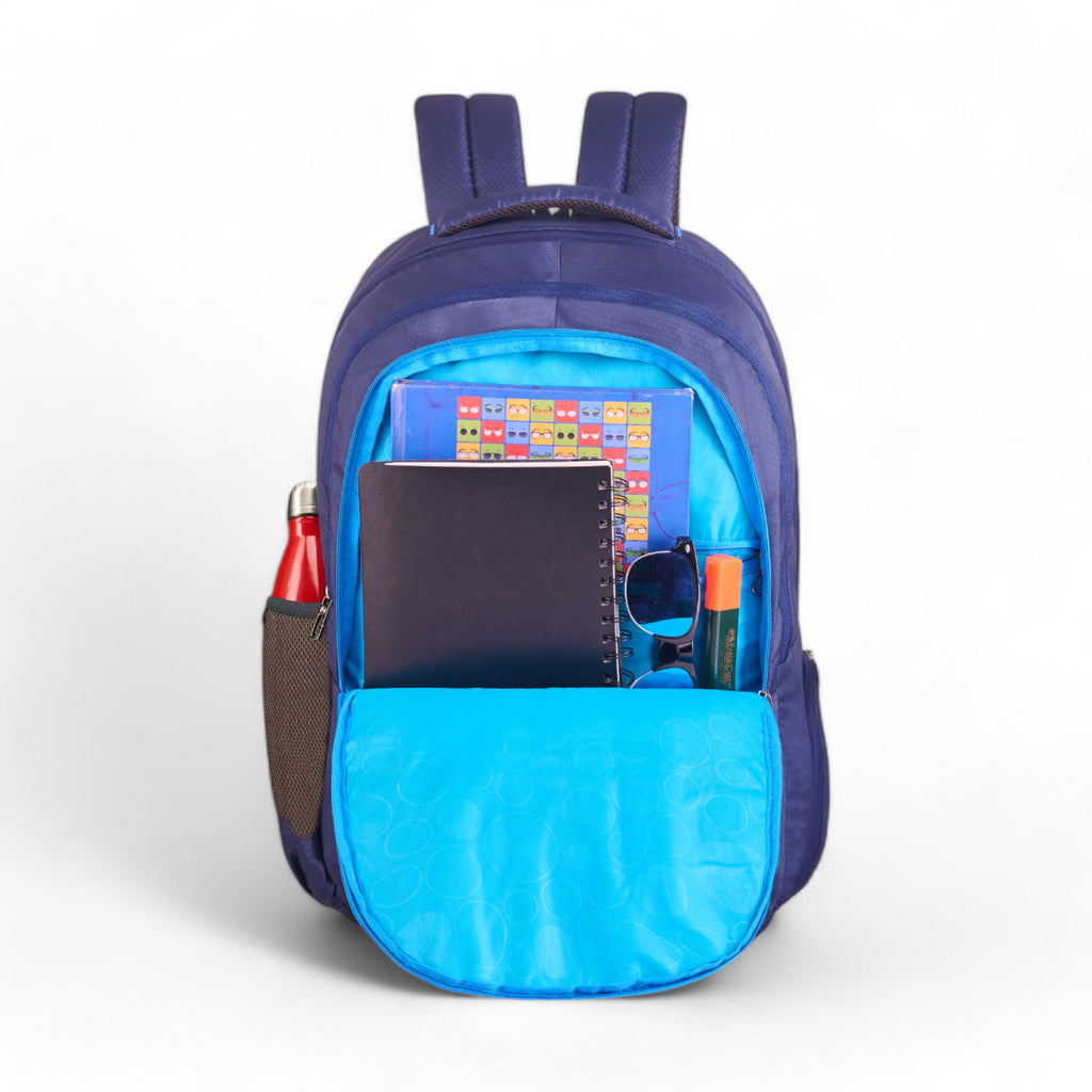 REGULAR BACK PACK MAGIC-19"(34 LTR) NAVY BLUE