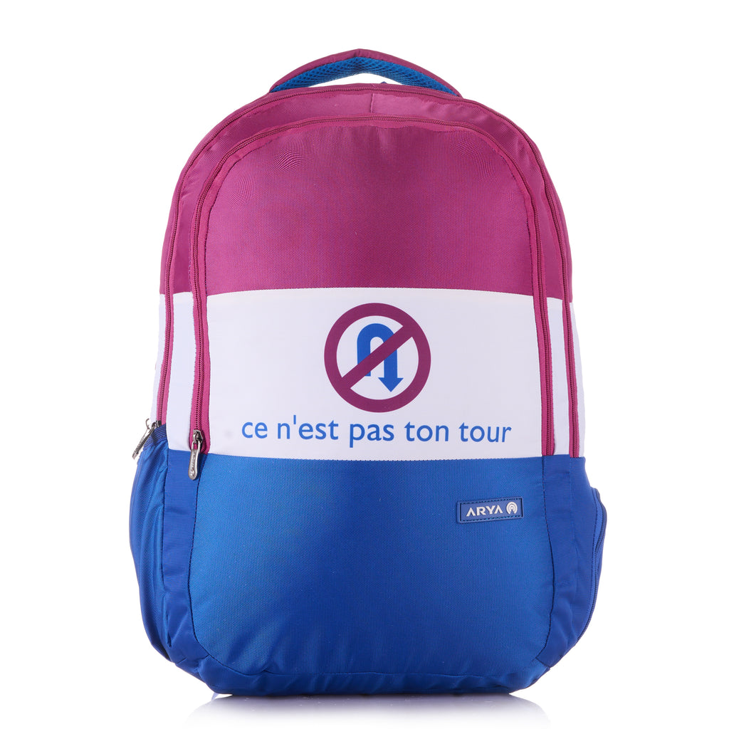 BP No Entry Royal Blue and Magenta