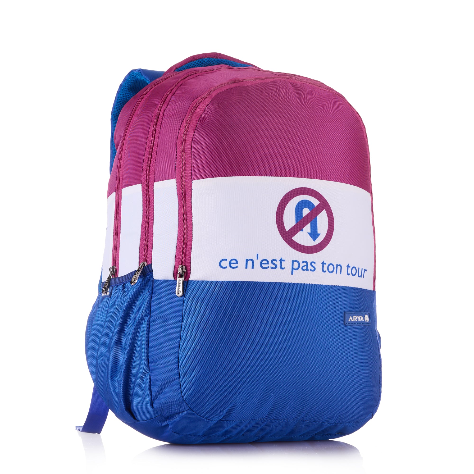 BP No Entry Royal Blue and Magenta