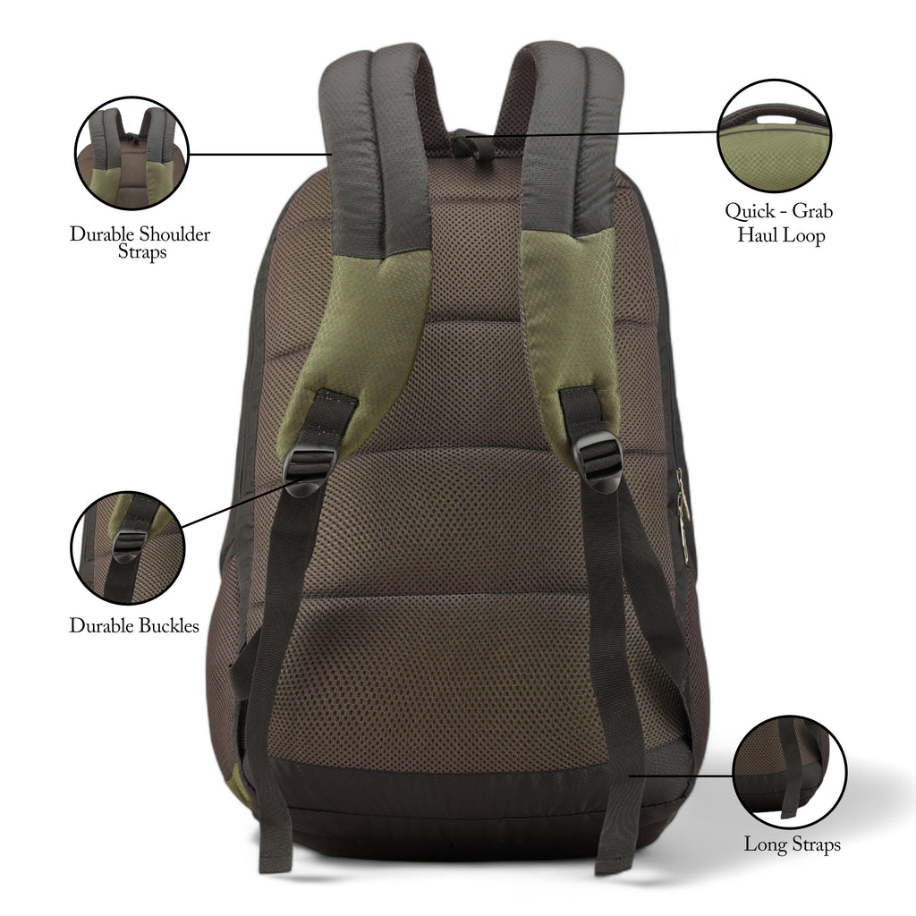 REGULAR BACK PACK SNAPPER-22"(60 LTR) BLACK