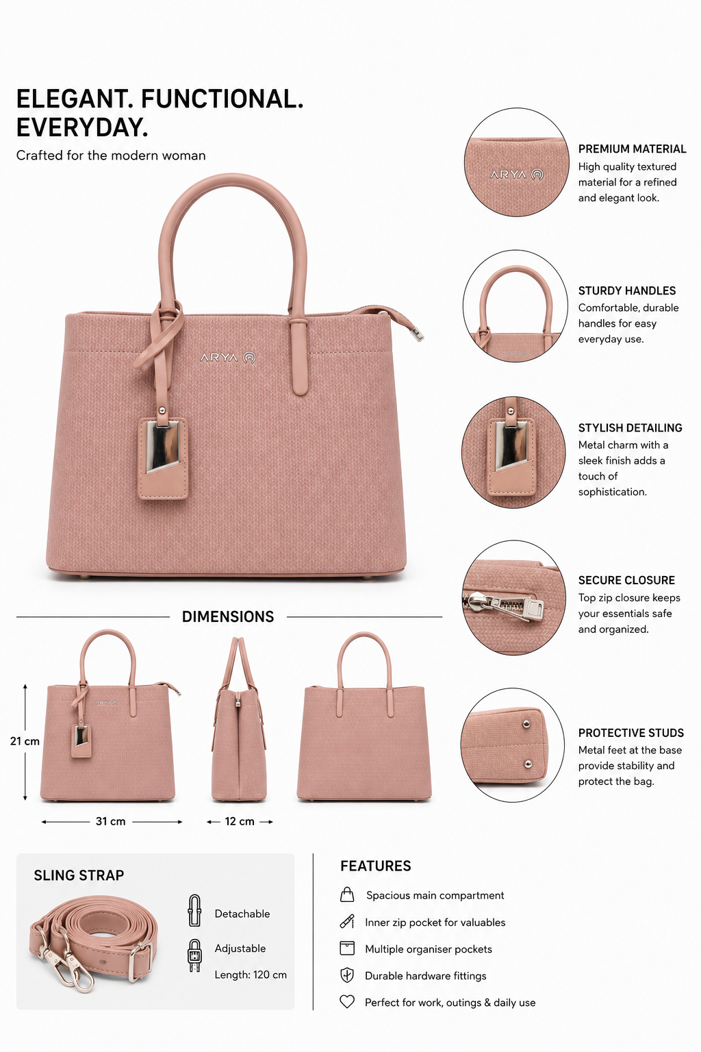 1733 Anvi - Pink