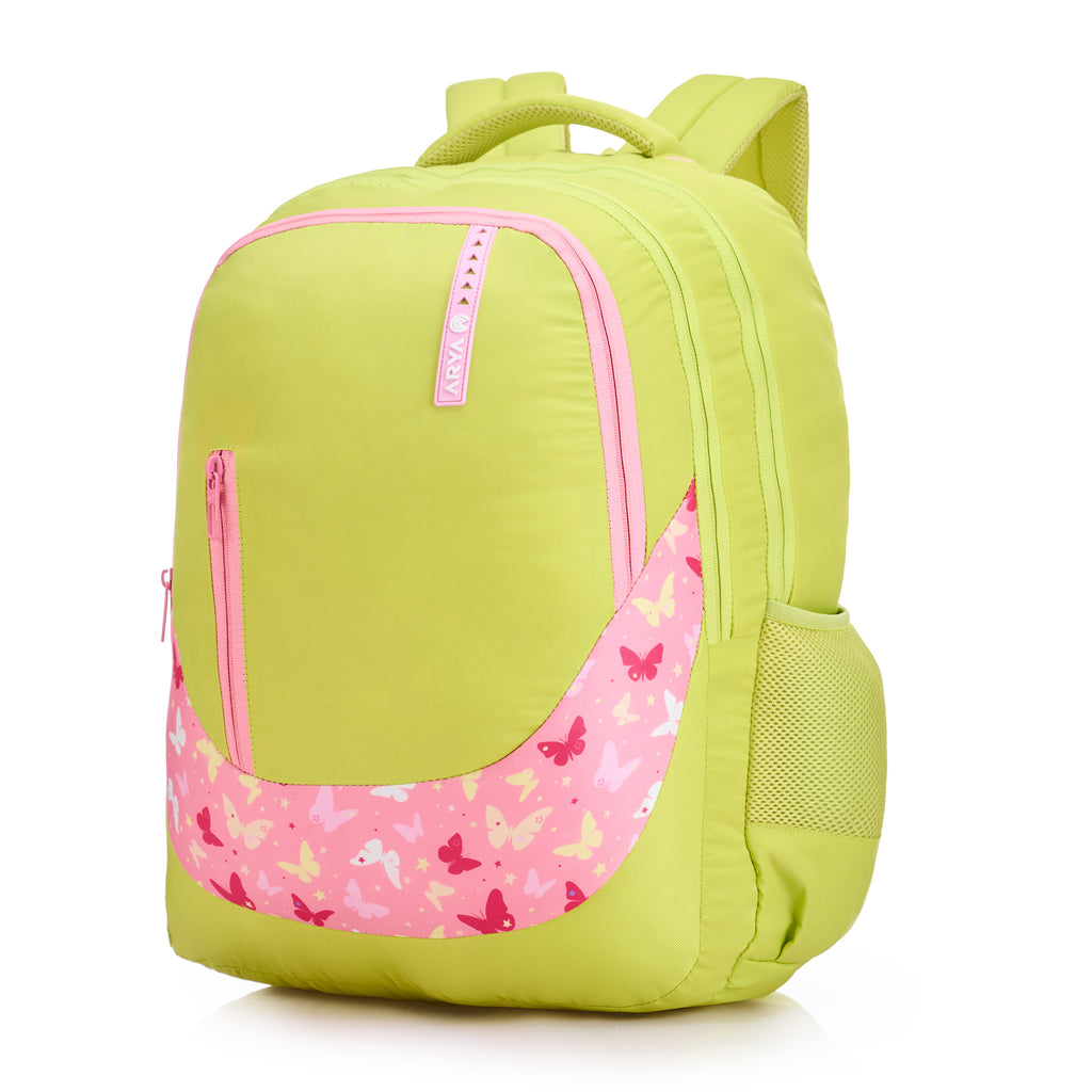 REGULAR BACK PACK LINDA-19"(32 LTR) PARROT GREEN