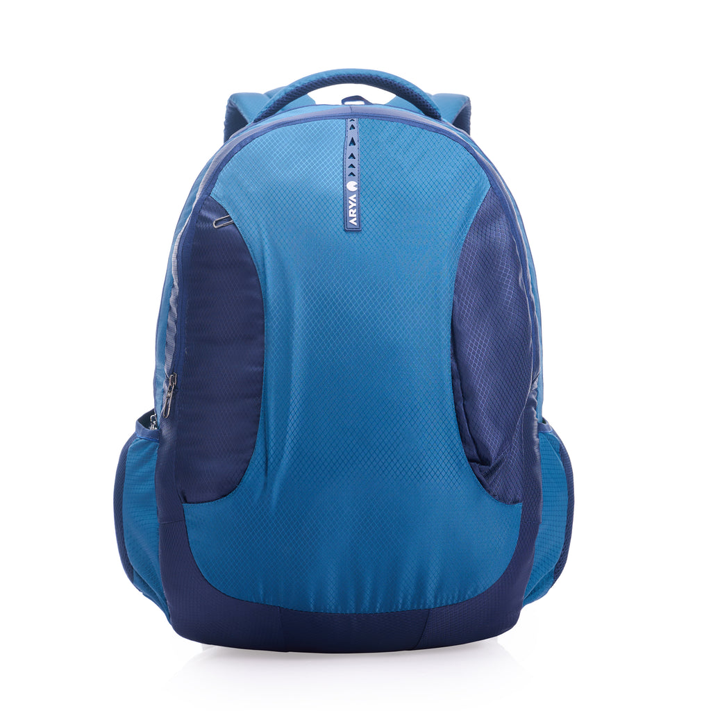 REGULAR BACK PACK TURTLE-22" (60 LTR) NAVY BLUE & AQUA BLUE