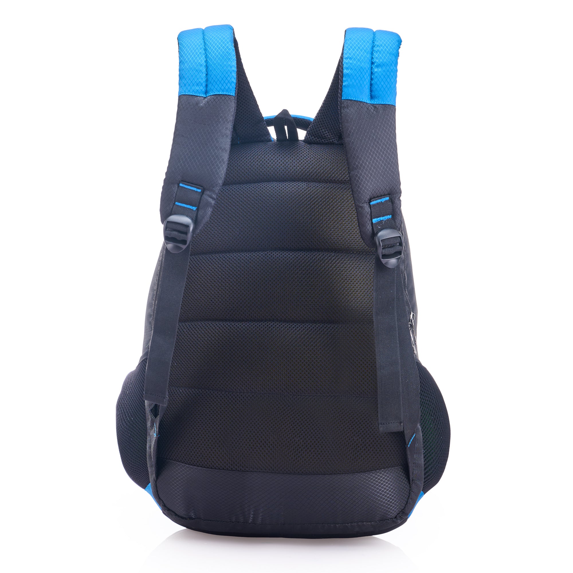 REGULAR BACK PACK TURTLE-22" (60 LTR) BLACK & ROYAL BLUE