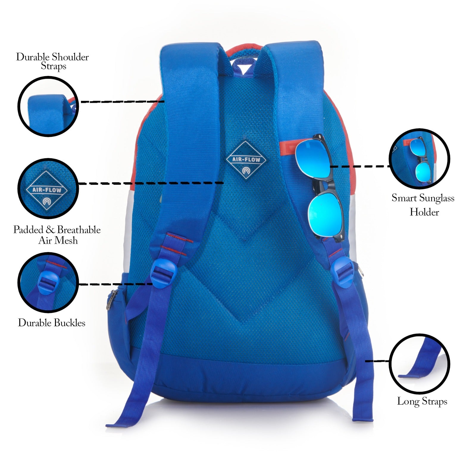 BP U-Turn Royal Blue and Red